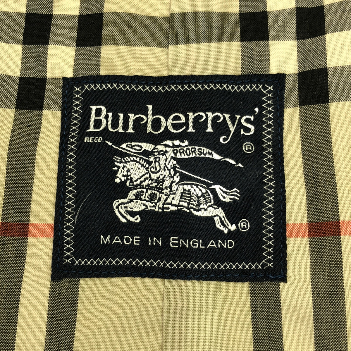 Burberrys / バーバリー | 70s〜80s ヴィンテージ コットン ノバチェック ステンカラーコート |