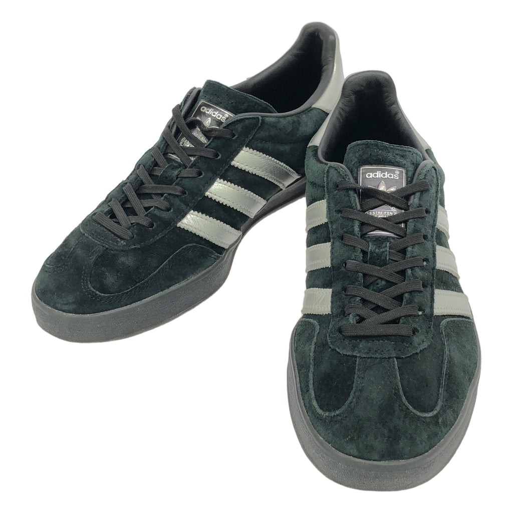 adidas / 아디다스 | 2023AW | BILLY'S별주 Gazelle Indoor Core Black / Metallic Silver 빌리즈 가젤 실내 스니커즈 | 26.5 | 블랙 / 실버 | 남성