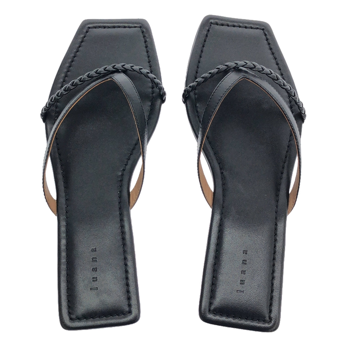 luana | flat sandals | size 38 | women's