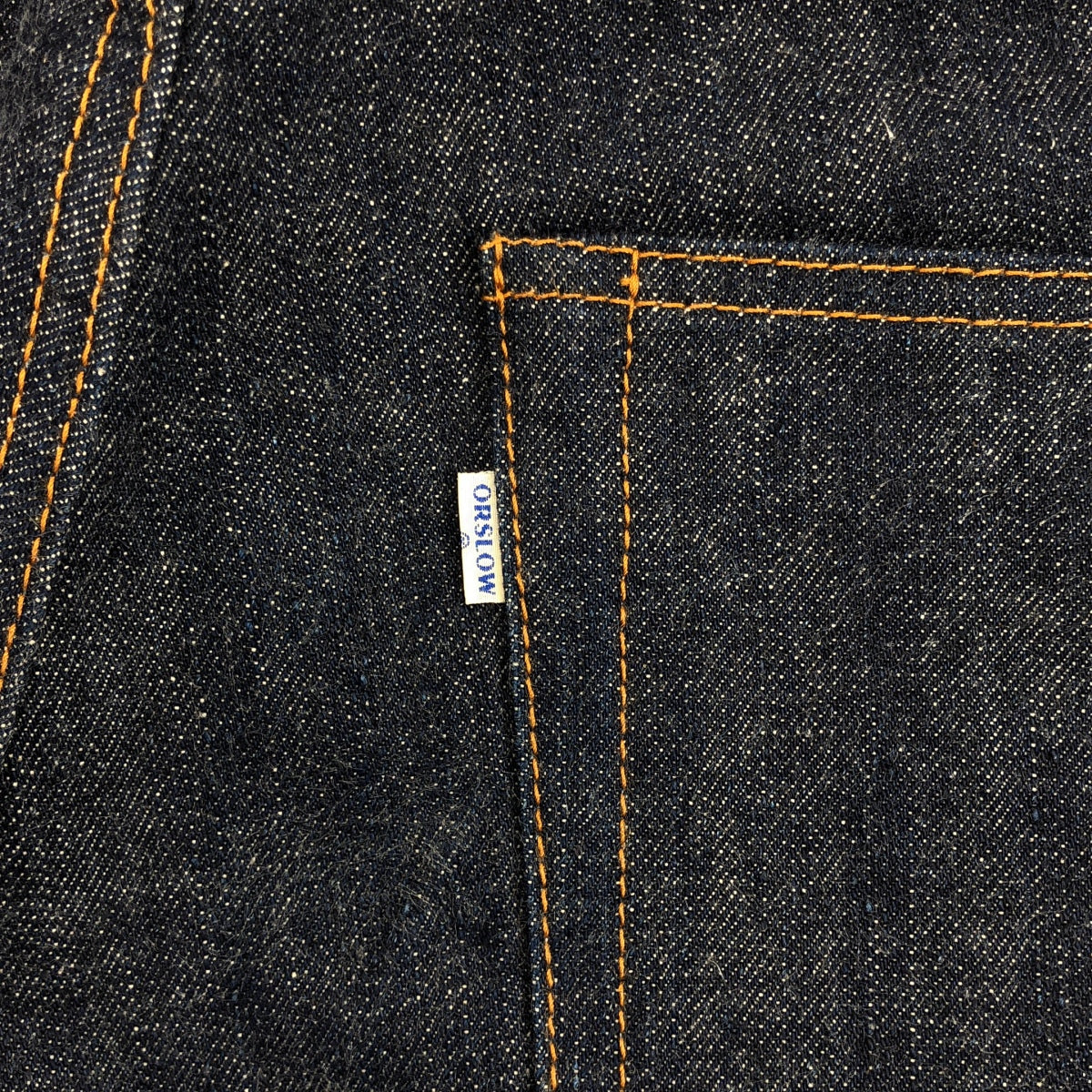 orslow / 오아슬로우 | 101 지퍼 플라이 테이퍼드 데님 팬츠 | S |