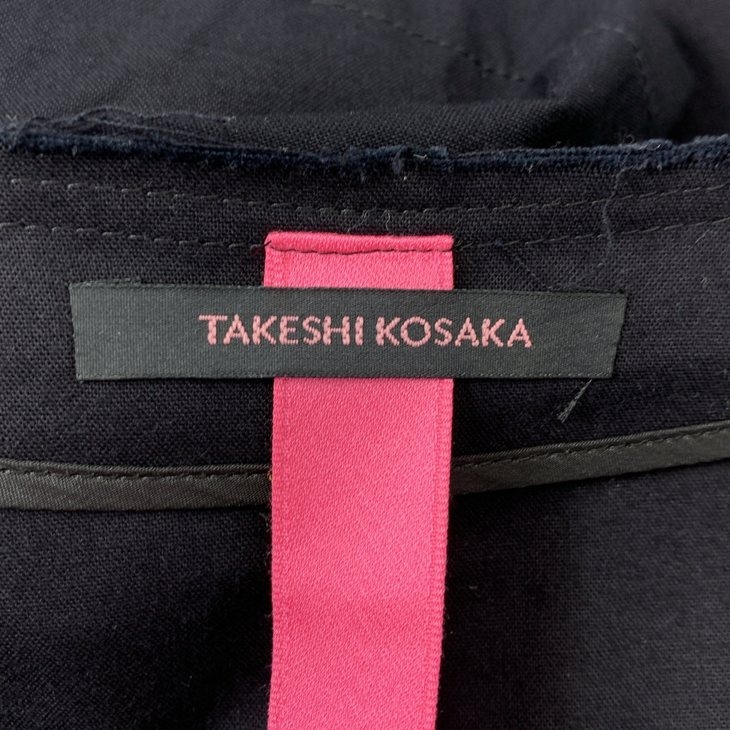 TAKESHI KOSAKA by Y's Pink Label / タケシコウサカバイワイズピンクレーベル | コットン アシンメトリー プルオーバー ワンピース | 2 |