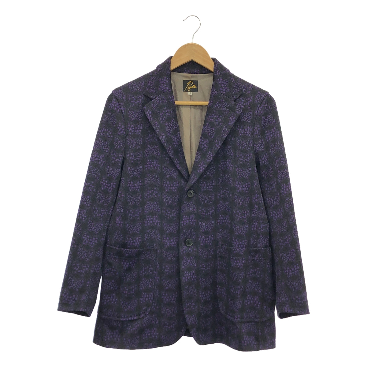 Needles | Jacket - Poly Jq. / All-over jacquard papillon single jacket / Fully lined | 2 | Women's