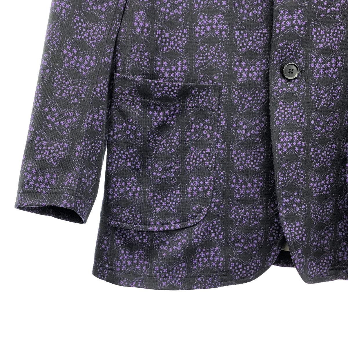 Needles | Jacket - Poly Jq. / All-over jacquard papillon single jacket / Fully lined | 2 | Women's