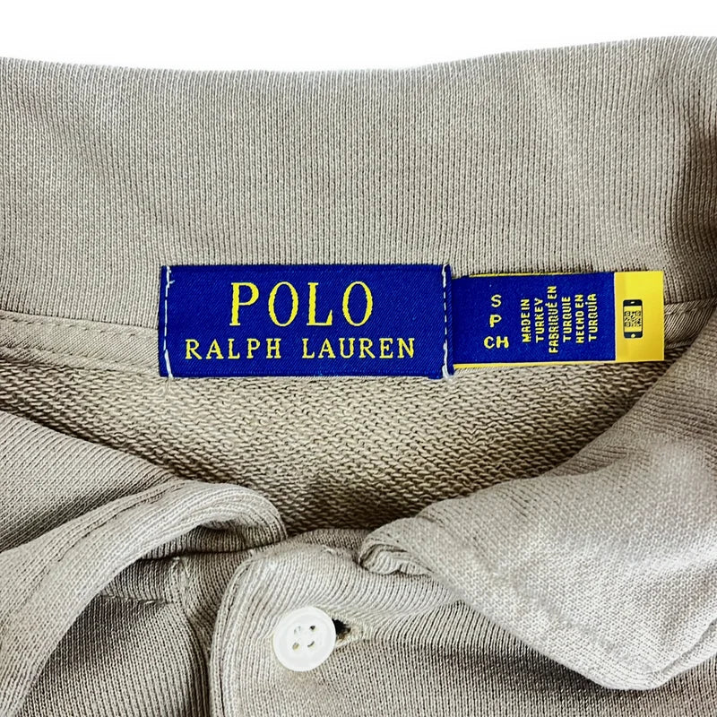 POLO RALPH LAUREN / ポロラルフローレン | ワンポイントポニー 襟付き スウェット トレーナー | S | メンズ