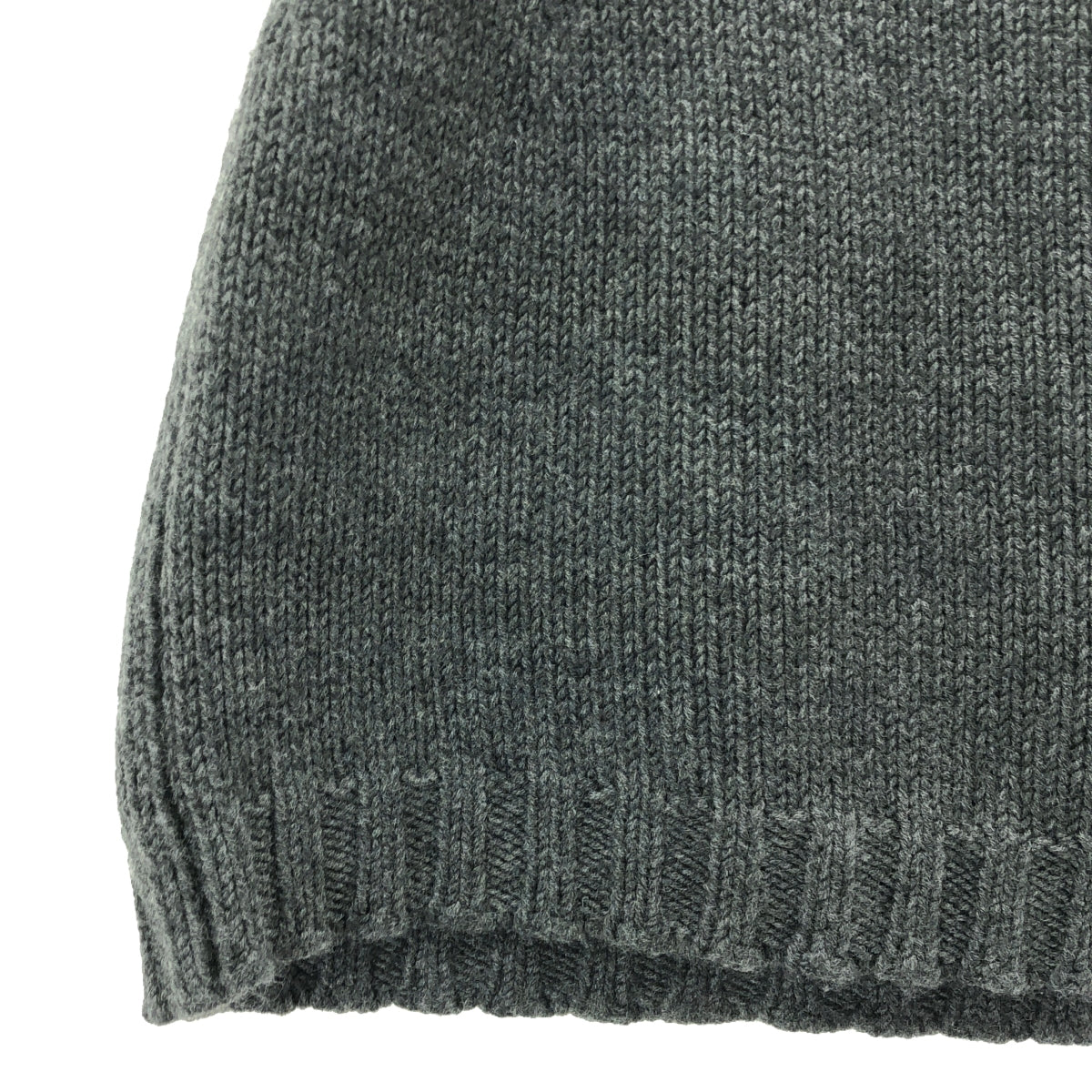 AURALEE | 2024AW | WOOL SOFT CORD KNIT MINI SKIRT | 1