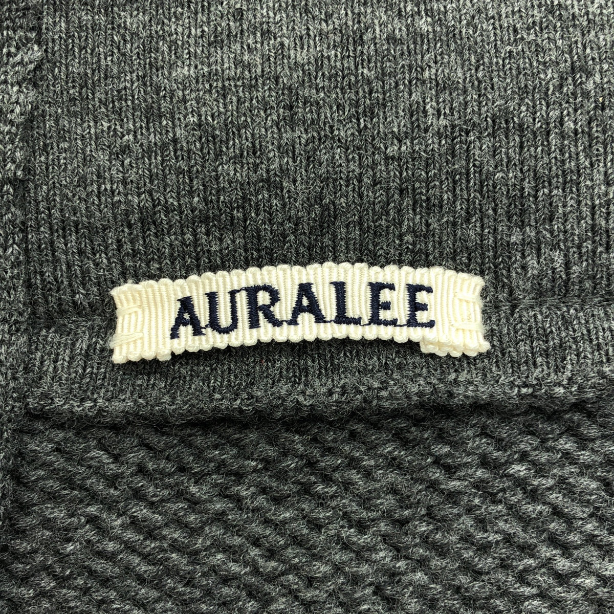 AURALEE / オーラリー | 2024AW | WOOL SOFT CORD KNIT MINI SKIRTミニスカート | 1 | グレー | レディース