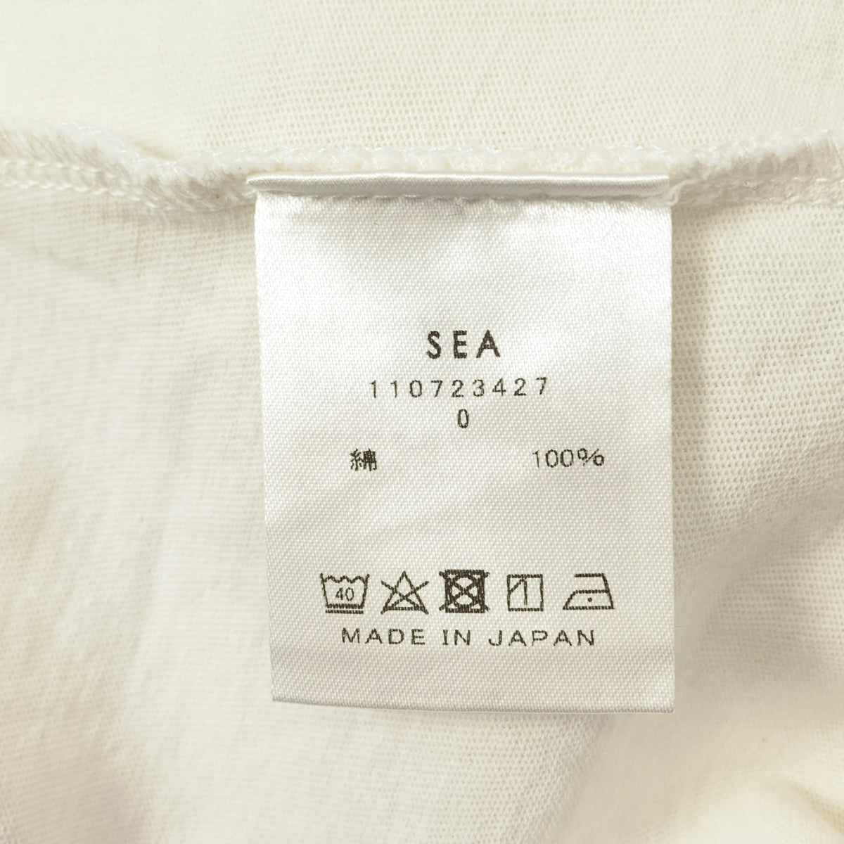 SEA / シー | プリント クルーネック カットソー | 0 | レディース