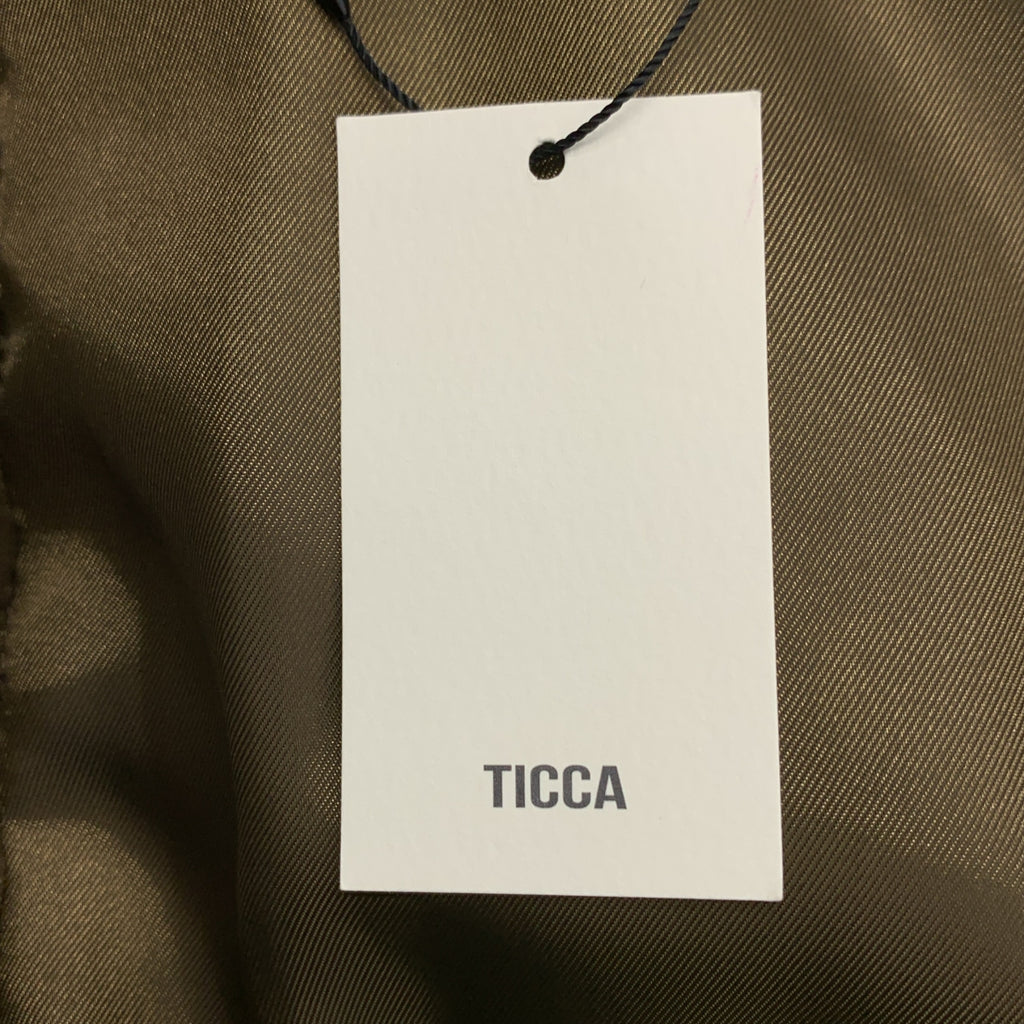 TICCA / ティッカ | ナイロン ロング MA-1 ジップ コート | F | レディース