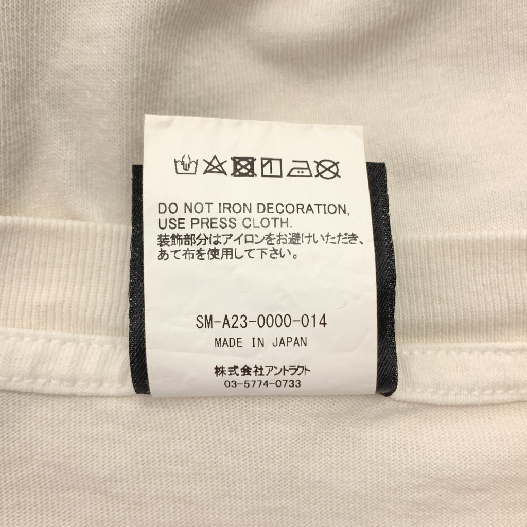 SAINT MICHAEL Mxxxxxx / Saint Michael | 長袖 TEE/LOVE / 做舊印花圓領上衣 | L 碼 | 男款