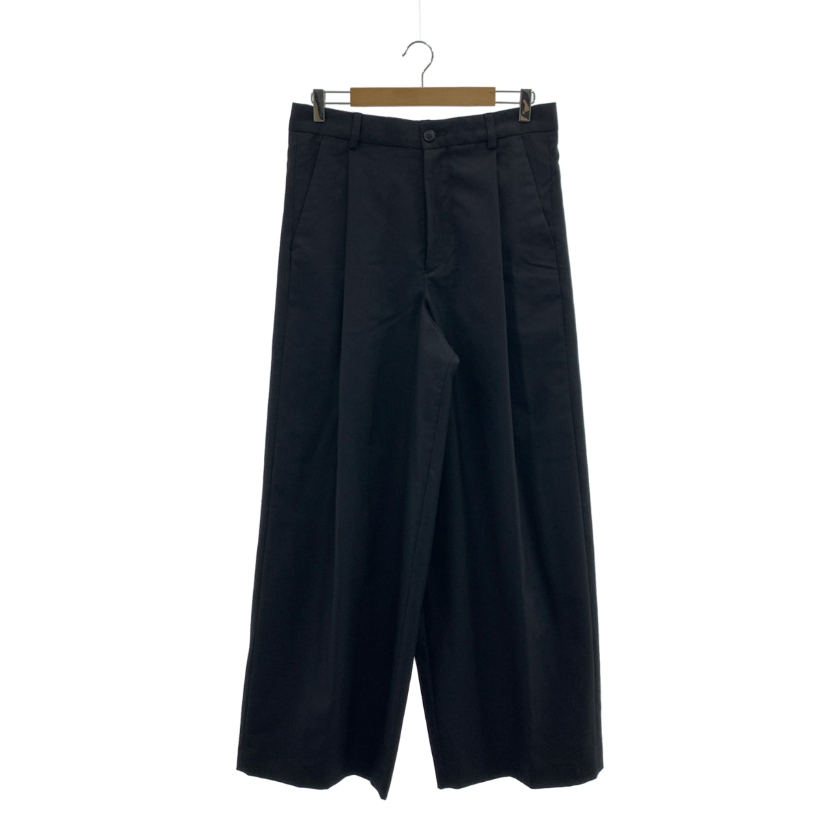 DRIES VAN NOTEN | MWPANTS 羊毛褶皺寬褲 | 尺寸 46 | 男款