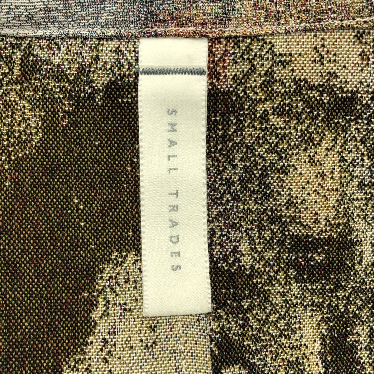 【美品】  SHINYA KOZUKA / シンヤコヅカ | 2023SS | A SLIT WINTER VILLAGE 総柄 ジャガード ジャケット | M | マルチカラー | メンズ