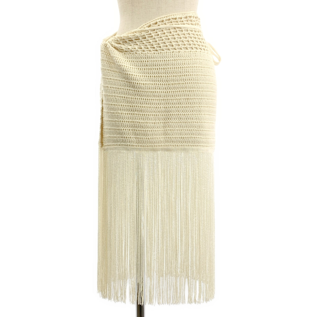 Framework / フレームワーク | 2024SS | BAMBOLEIRA / フリンジラップ スカート | F | レディース