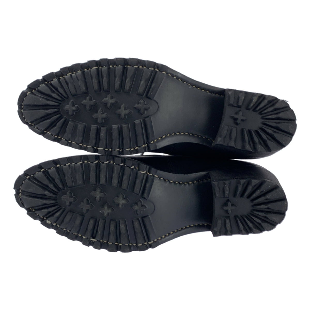 HYKE / 하이크 | × beautiful shoes / ANKLE BOOTS 가죽 레이스 업 부츠 | 24 1/2 |