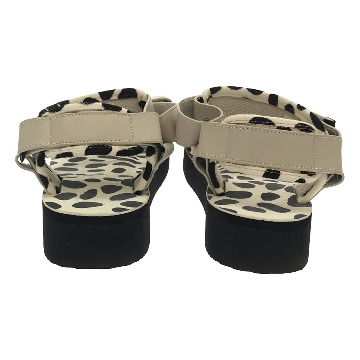 Suicoke / スイコック | Drawer別注 CEL V プラットフォームサンダル | 25 | アイボリー/ブラック | レディース