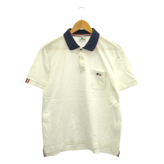 LACOSTE | Tricolor patch pique polo shirt | 4 | Men's