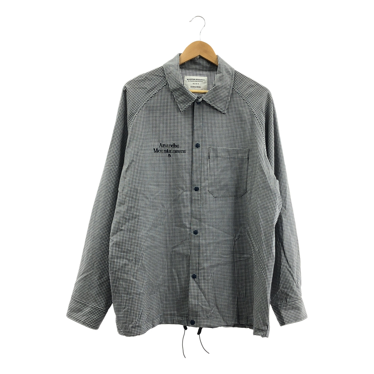 Mountain Research / 마운틴 리서치 | Merino Coach Shirt / 로고 코치 셔츠 재킷 | L |