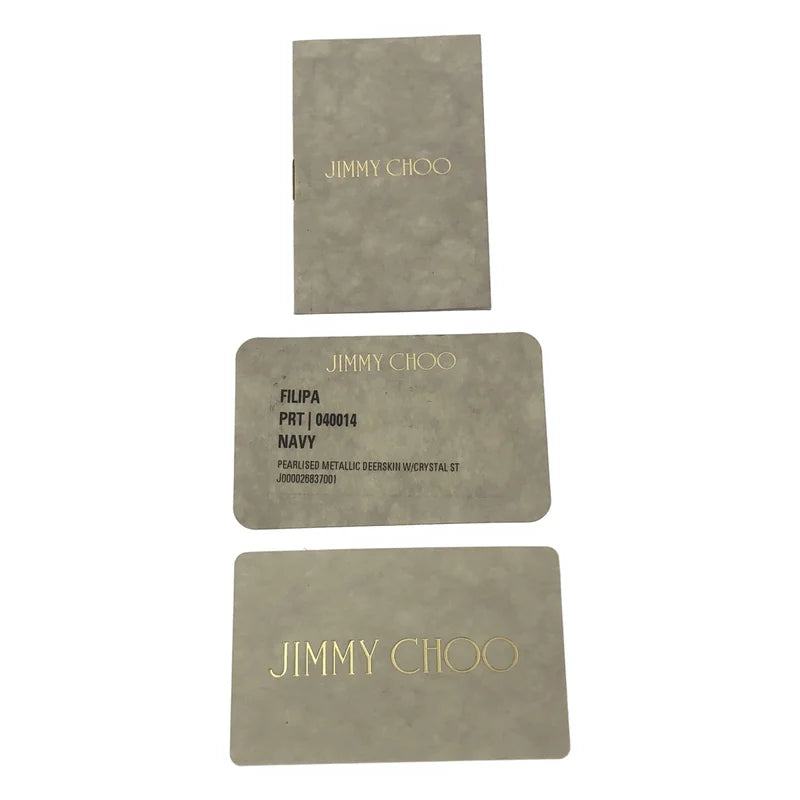 JIMMY CHOO / ジミーチュウ | ロックスタッズ ラウンドジップ ロングウォレット / 財布 |