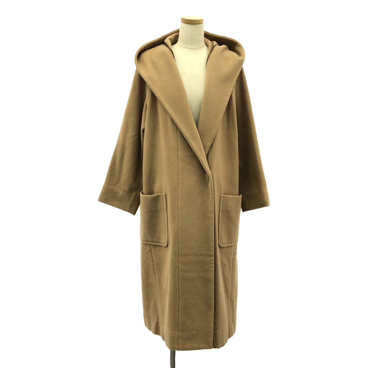 DRESSTERIOR | Wool hooded gown coat | 36 | Women's