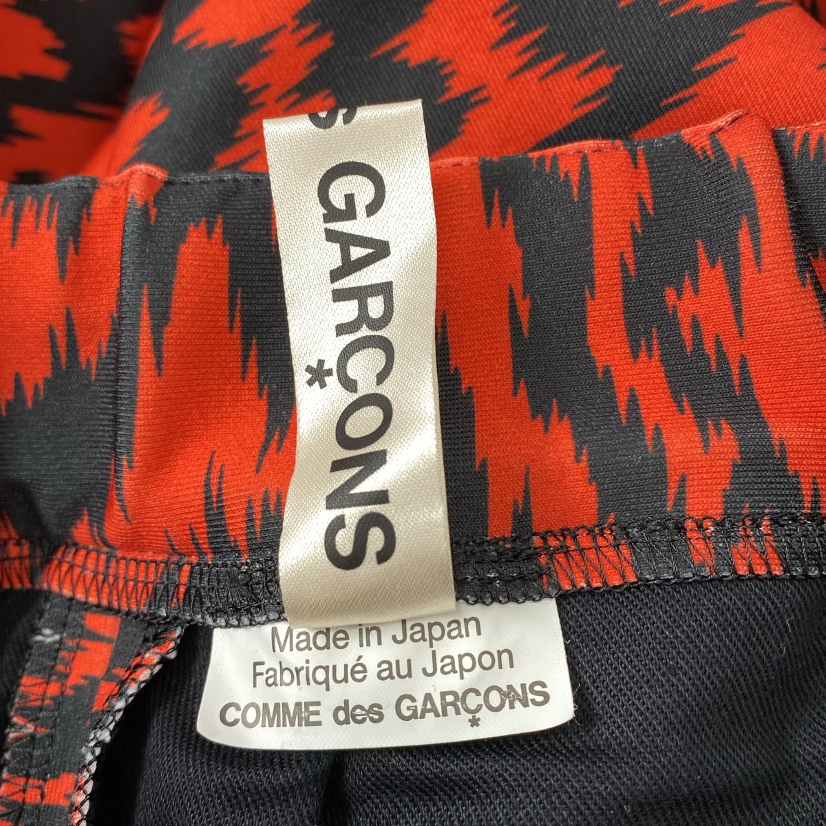 COMME des GARÇONS | 2022 秋冬 | 聚酯全印抽繩毛衣 | S 碼 | 黑色 | 女款