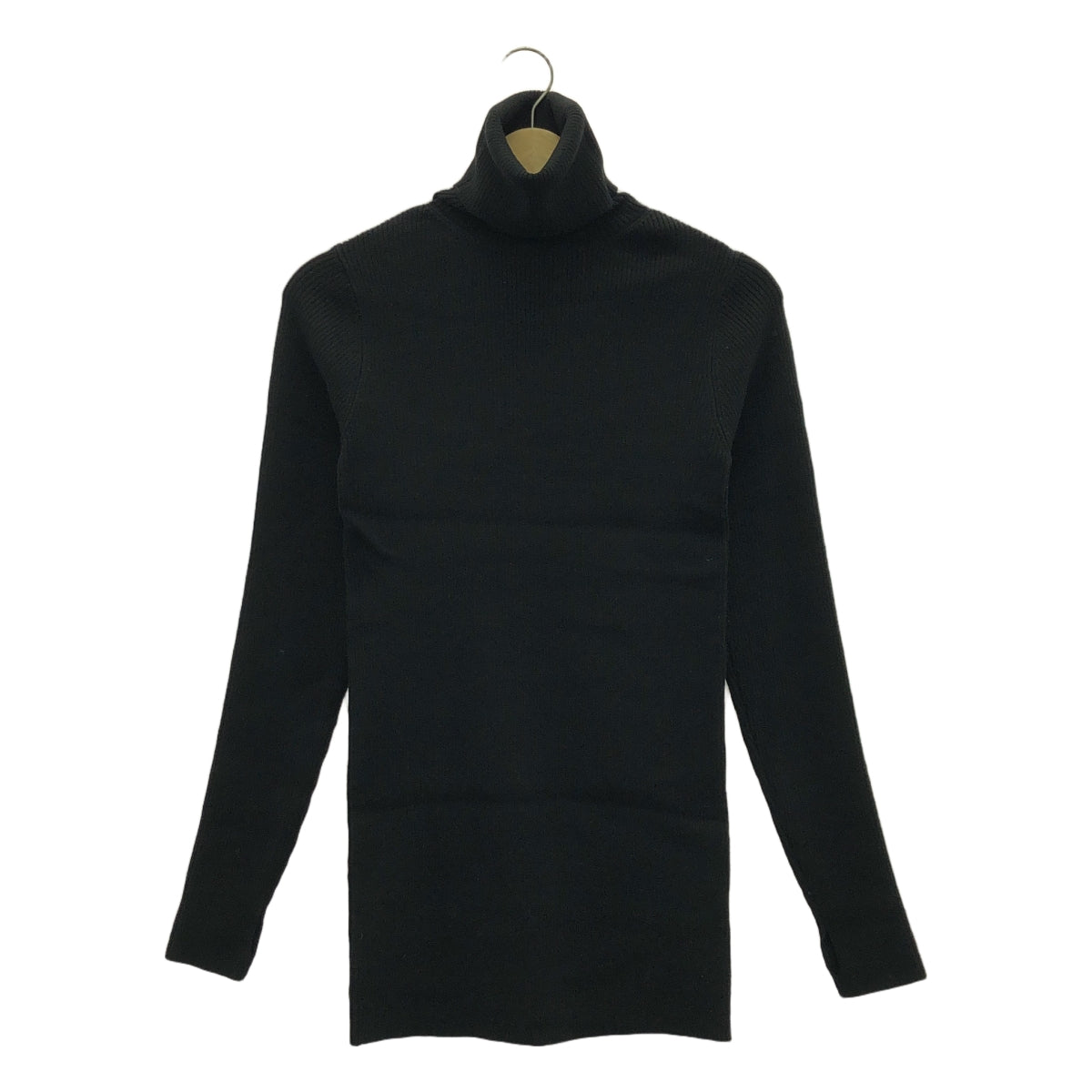 【美品】  CLANE / クラネ | MELANGE TIGHT KNIT TOPS ニット | 1 | ブラック | レディース