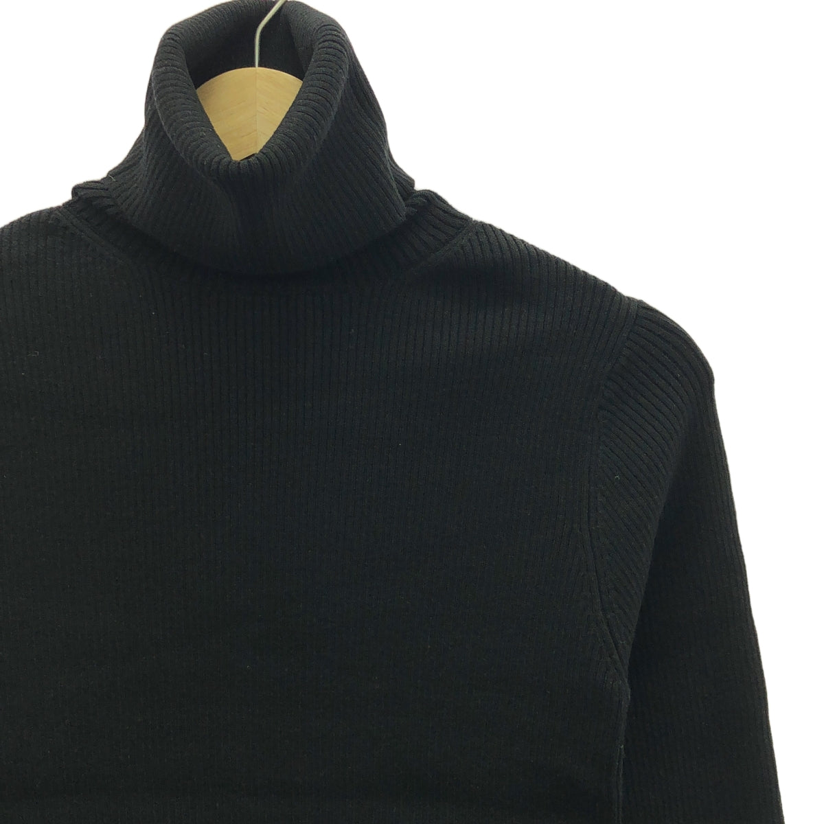 【美品】  CLANE / クラネ | MELANGE TIGHT KNIT TOPS ニット | 1 | ブラック | レディース
