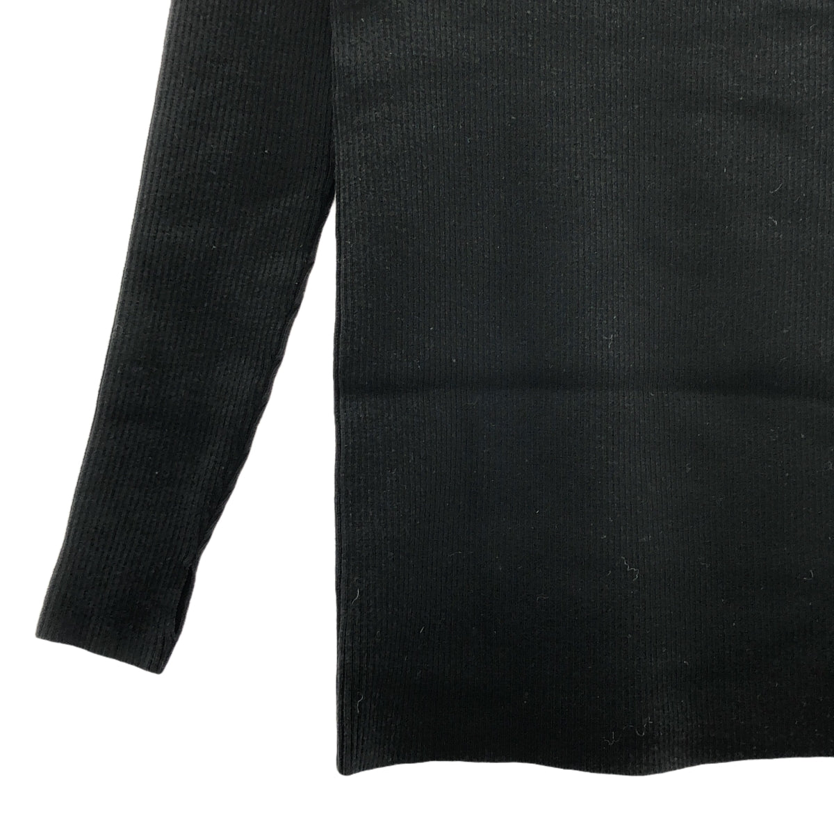 【美品】  CLANE / クラネ | MELANGE TIGHT KNIT TOPS ニット | 1 | ブラック | レディース