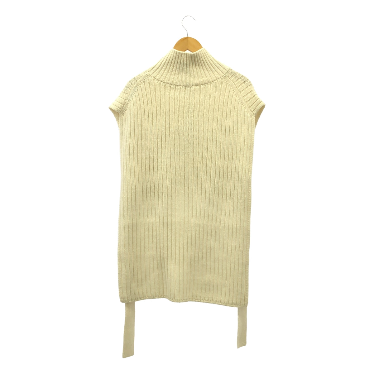 ETRO / 에트로 | 하프 Zip 니트 베스트 | F | 아이보리 | 여성