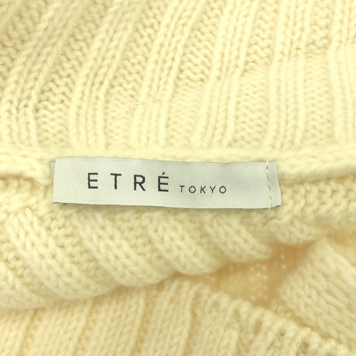 ETRO / エトロ | ハーフジップ ニット ベスト | F | アイボリー | レディース