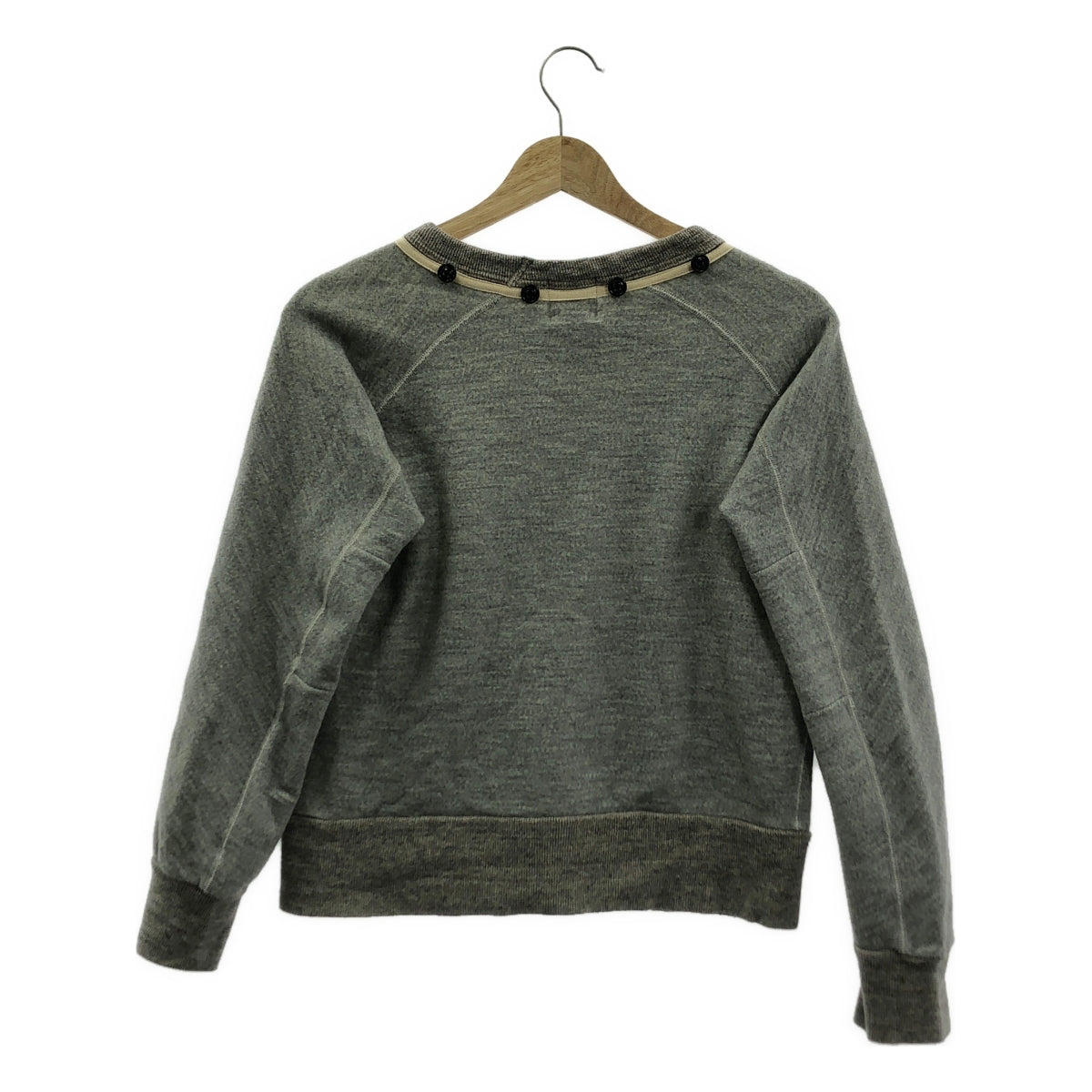 Americana / アメリカーナ | セパレートポケット フード付  スウェット | グレー | レディース