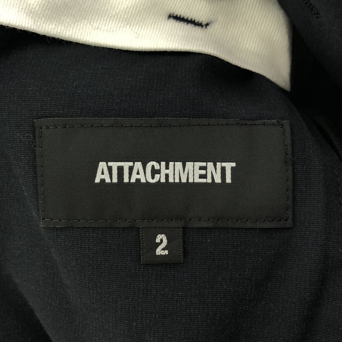 ATTACHMENT / 어태치먼트 | Ny/Co 2WAY 스트레치 태프터 원택 테이퍼드 팬츠 | 2 | 네이비 | 남성