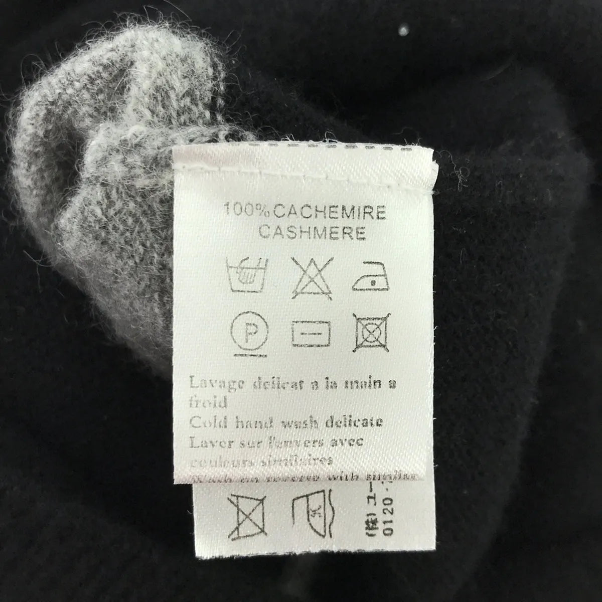 PAULE KA / 폴카 | 캐시미어 티어드 니트 원피스 | S | 그레이 / 블랙 | 여성