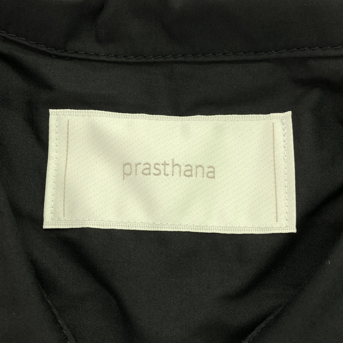 【신품】 prasthana / 프라스타나 | short sleeve work uniform | M | 블랙 | 남성