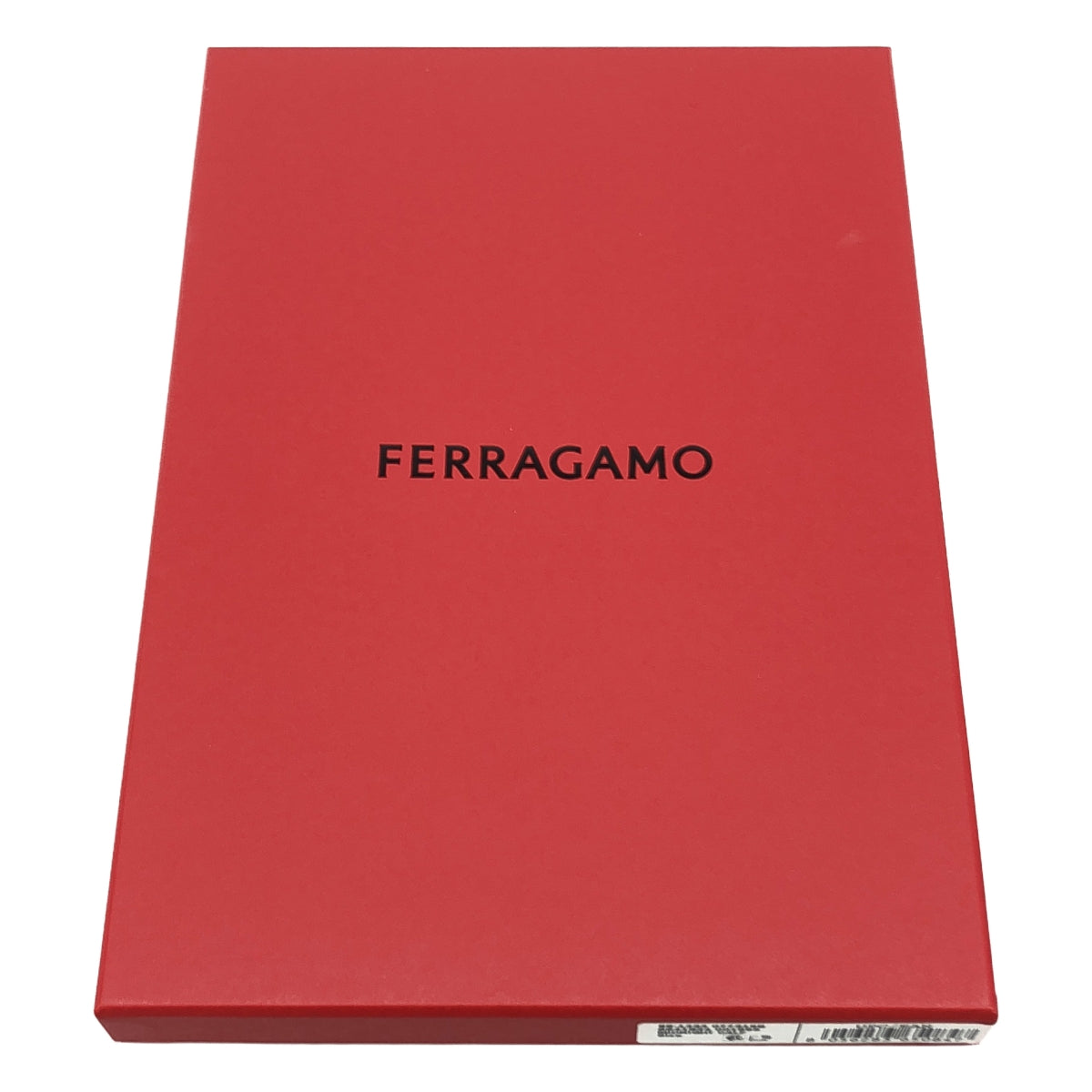 【新品】  FERRAGAMO / フェラガモ | レザー 2トーン クラッチバッグ | ネイビー / オフホワイト | メンズ
