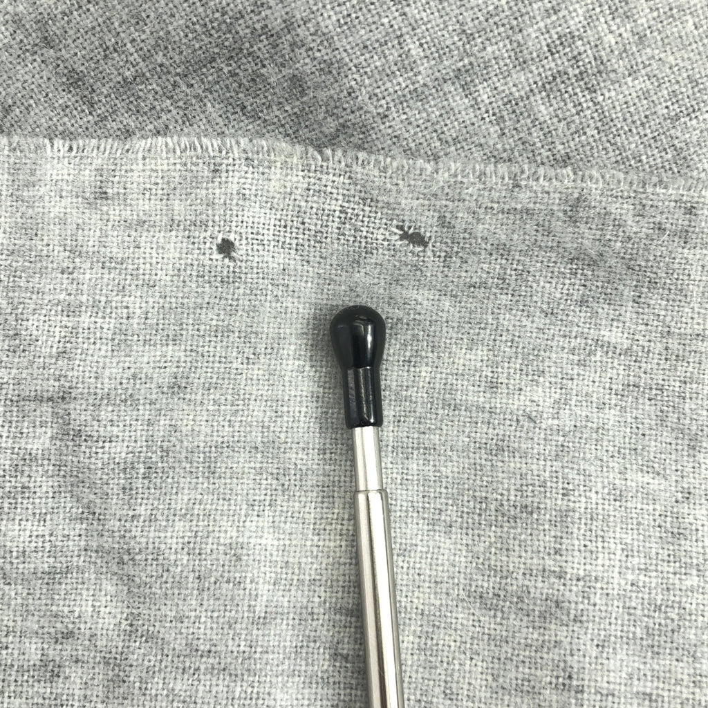 【美品】  LIMITED EDITION / リミテッドエディション | cashmere 100% / カシミヤ フリンジ ストール マフラー | F | ライトグレー | レディース