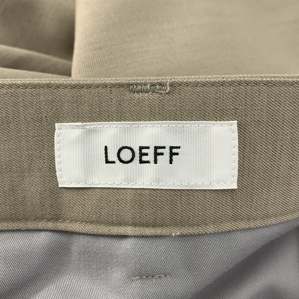 LOEFF / ロエフ | LF W GABA BONTANG TRS ボンタン パンツ | 2 | レディース
