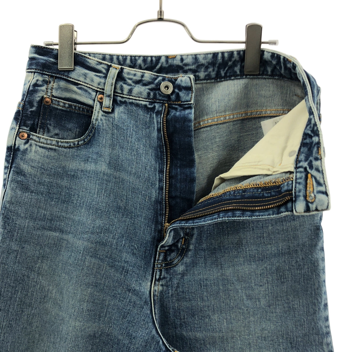 nagonstans / 나곤 스탠스 | 빈티지 가공 데님 팬츠 | 38 | 여성