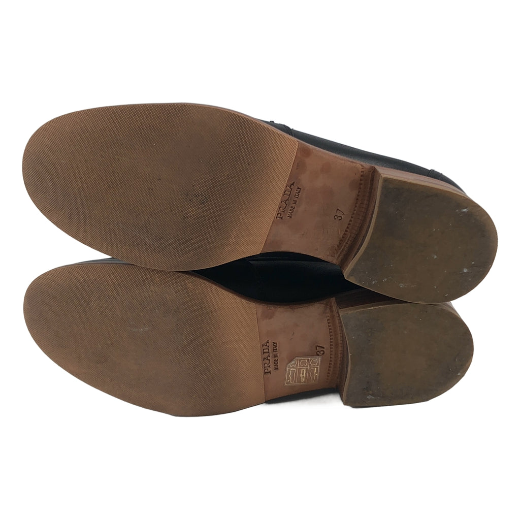 PRADA | 真皮便士樂福鞋 | 37碼 | 女士