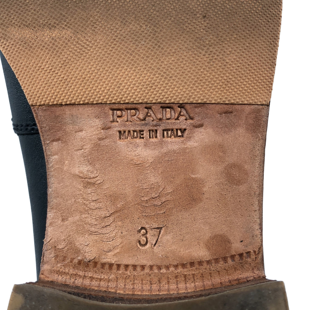 PRADA | 真皮便士樂福鞋 | 37碼 | 女士