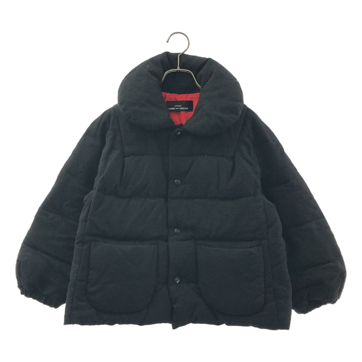 tricot COMME des GARCONS / Tricom De Galson | 2010AW | 라운드 컬러 안솜 다운 재킷 | S | 여성