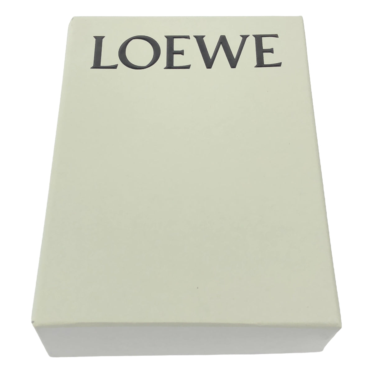 【美品】  LOEWE / ロエベ | レザー アナグラム パンチングロゴ バッグチャーム キーホルダー | ホワイト/マルチカラー