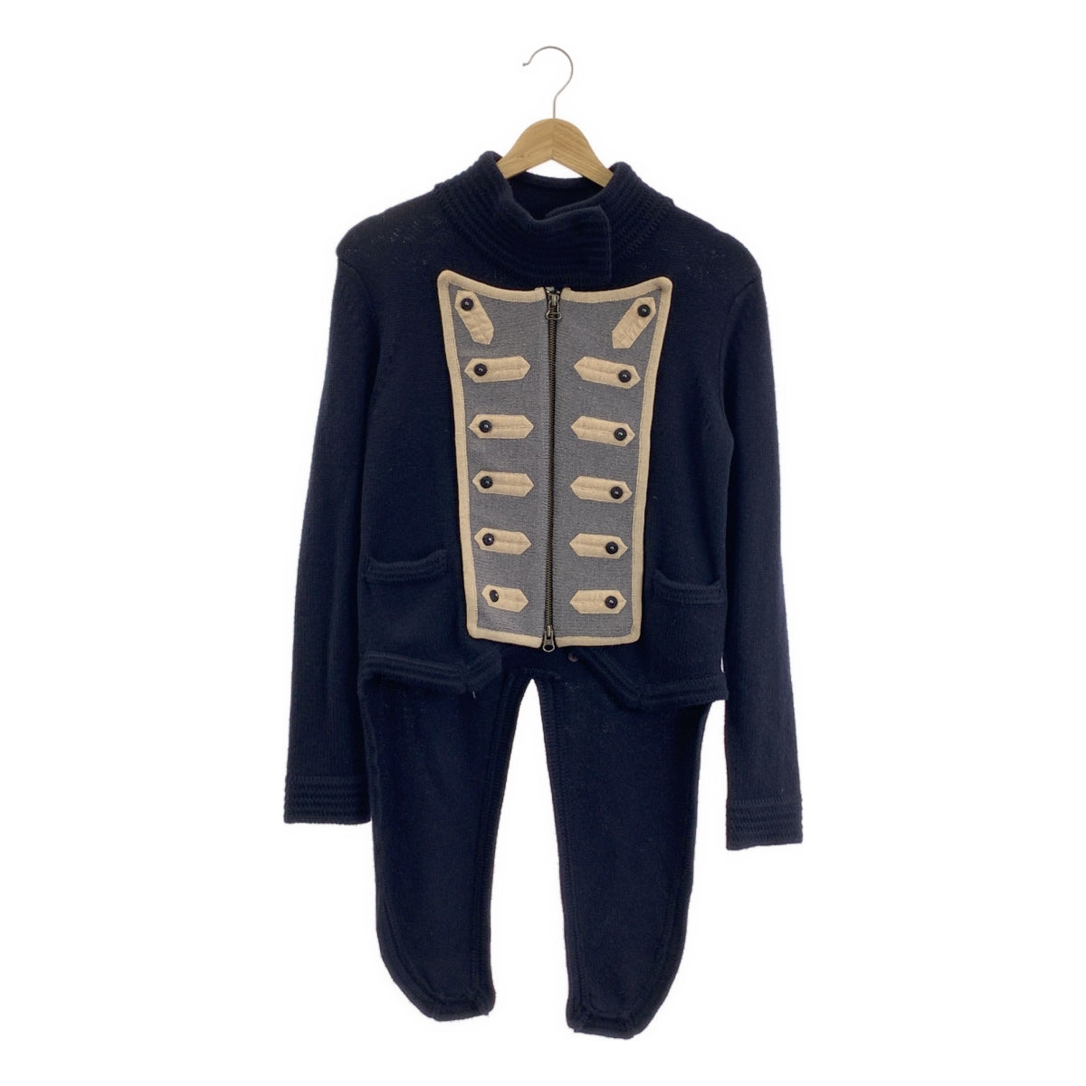 3.1 Phillip Lim / スリーワンフィリップリム | ウール ナポレオン フルジップ ニット ジャケット | S | レディース