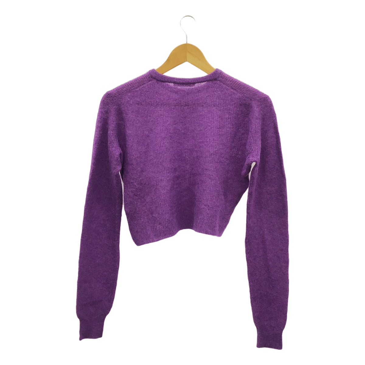 AURALEE / オーラリー | 2024AW | BABY SURI ALPACA SHEER KNIT P/O / ベビー アルパカ ニット | 0 | パープル | レディース