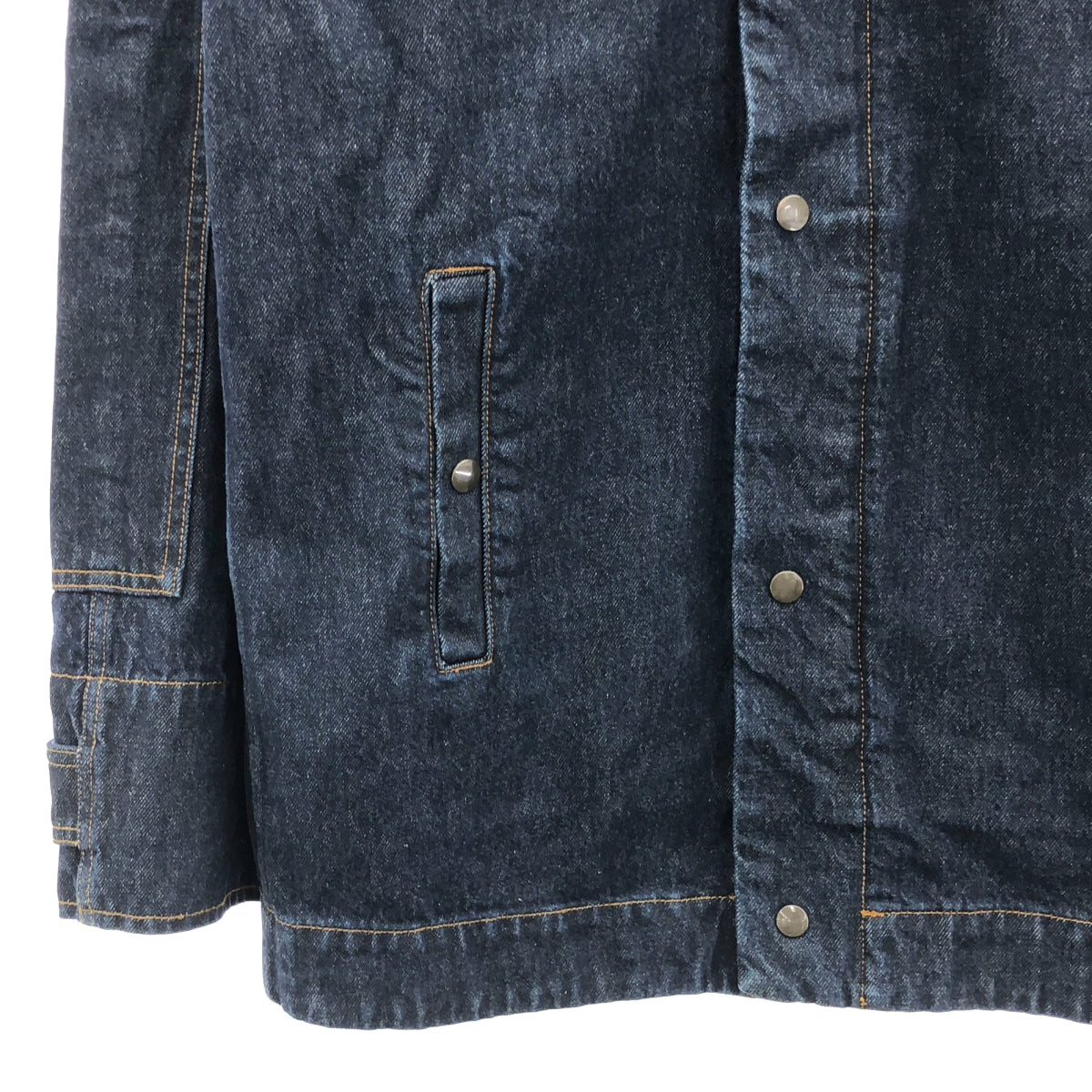 DRIES VAN NOTEN | 2024 秋冬 | VISKIN INDIGO 牛仔外套 Dispatch 立領牛仔外套 | 尺寸 S |