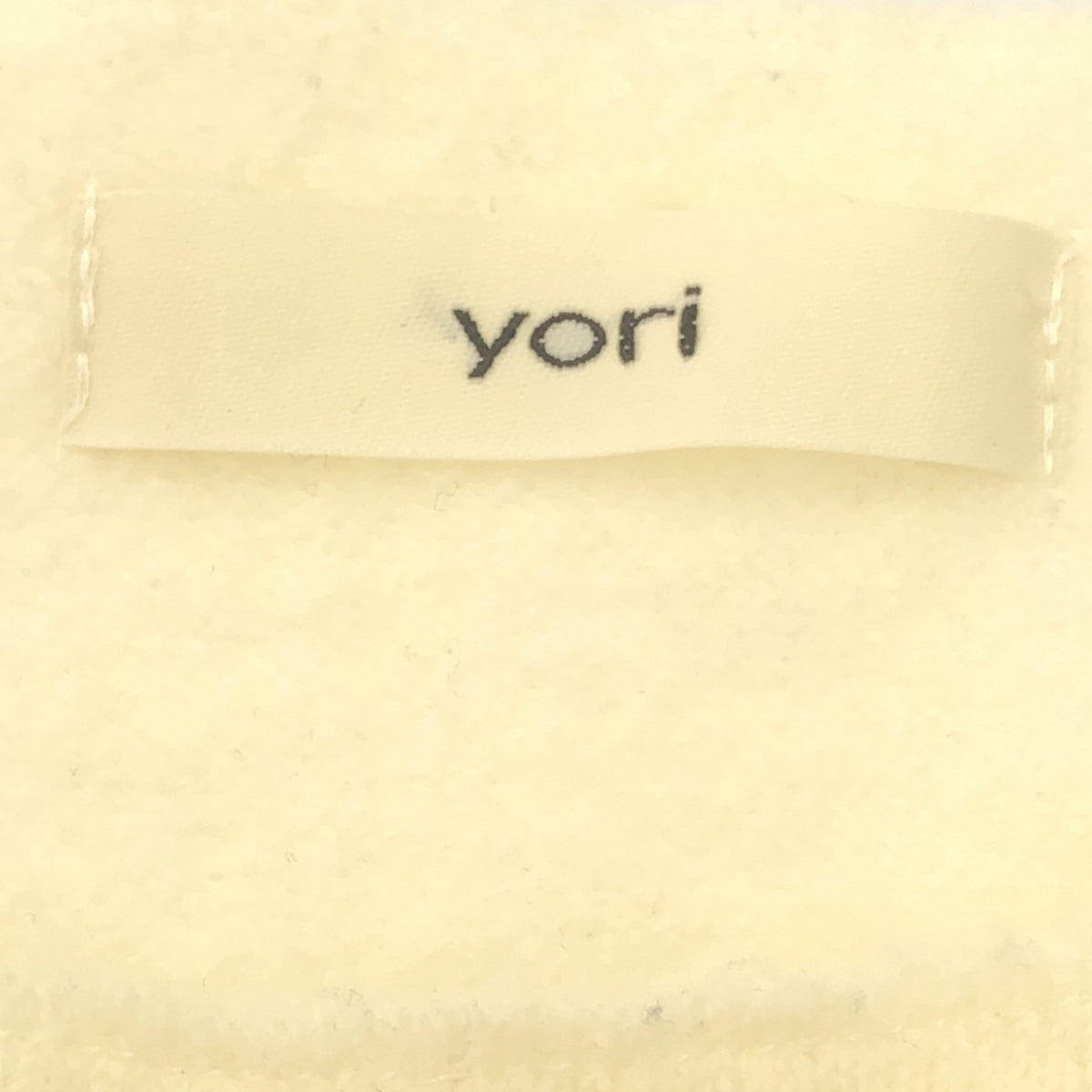 yori / ヨリ | 圧縮フロントショートプルオーバー | F | ホワイト | レディース