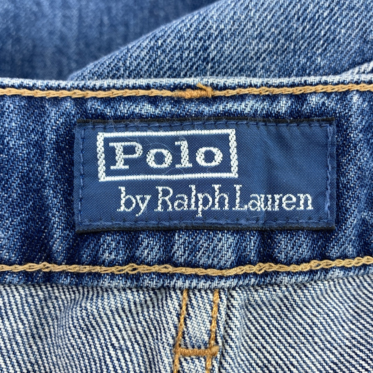 POLO BY RALPH LAUREN / ポロバイラルフローレン | RELAXED TAPER / ダメージ加工 デニムパンツ | 25 |