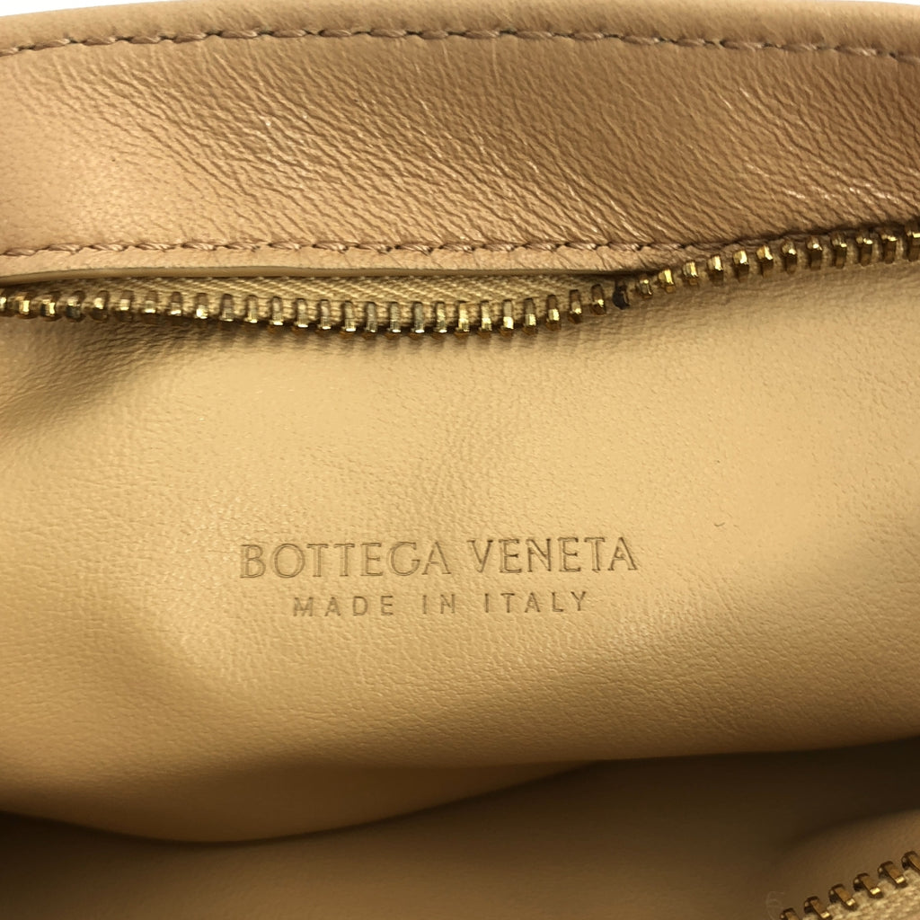 BOTTEGA VENETA / ボッテガヴェネタ | イントレチャート ミニ ザ・ツイスト レザー ハンドバッグ | ベージュ | レディース