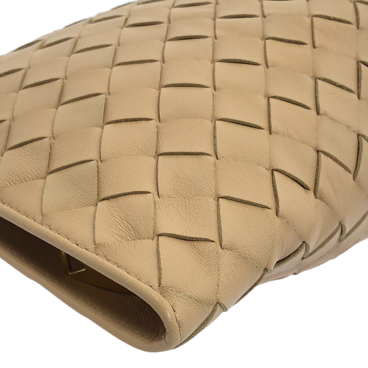 BOTTEGA VENETA / 보테가베네타 | 인트레 차트 미니 더 트위스트 가죽 핸드백 | 베이지 | 여성