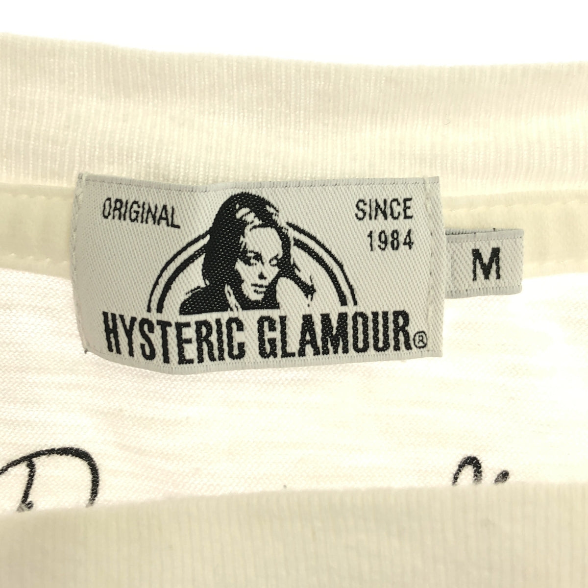 HYSTERIC GLAMOUR / Hysteric Glamour | × DENNIS MORRIS / Dennis Morris SYD 1977 T-shirt / Printed cut and sew | M |