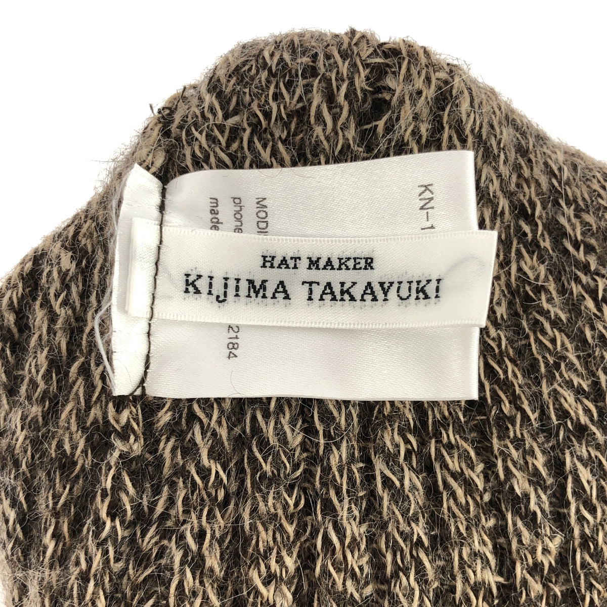 KIJIMA TAKAYUKI / Kijima Takayuki | Alpaca knit cap unisex |