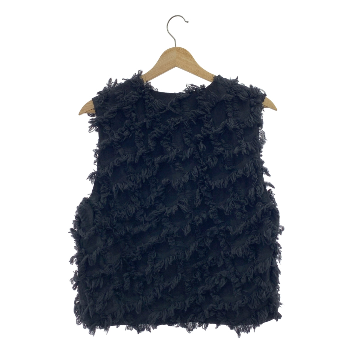 6(ROKU) BEAUTY&amp;YOUTH | 流蘇提花背心 | F碼 | 女款